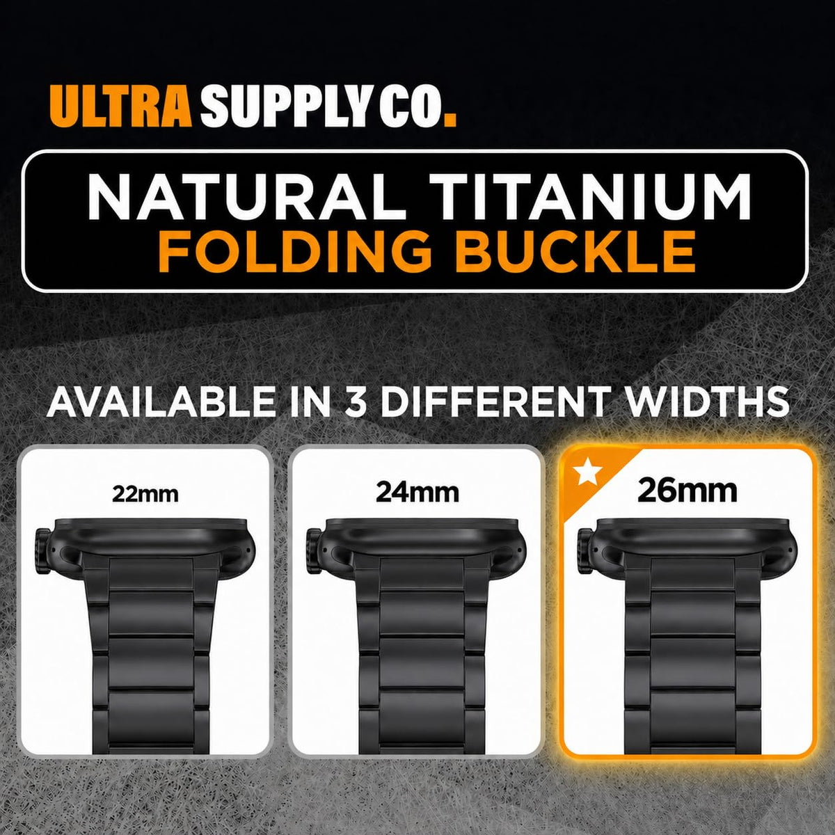 Titanium Band for Apple Watch Ultra 4 3/2/1