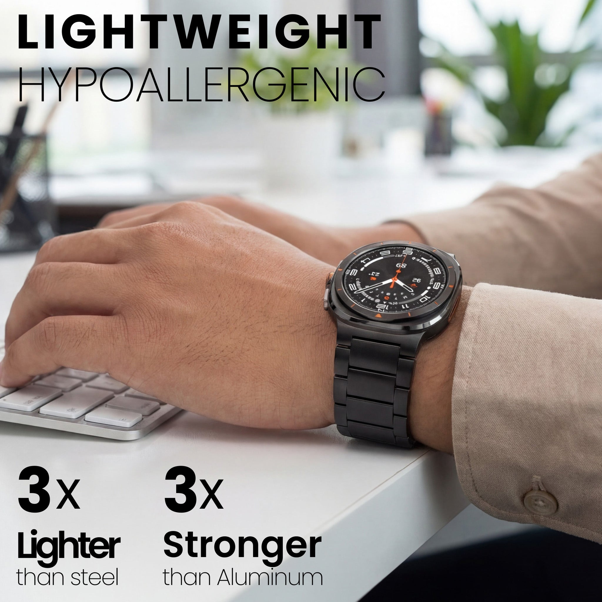 Titanium Band for Samsung Galaxy Watch Ultra 47mm