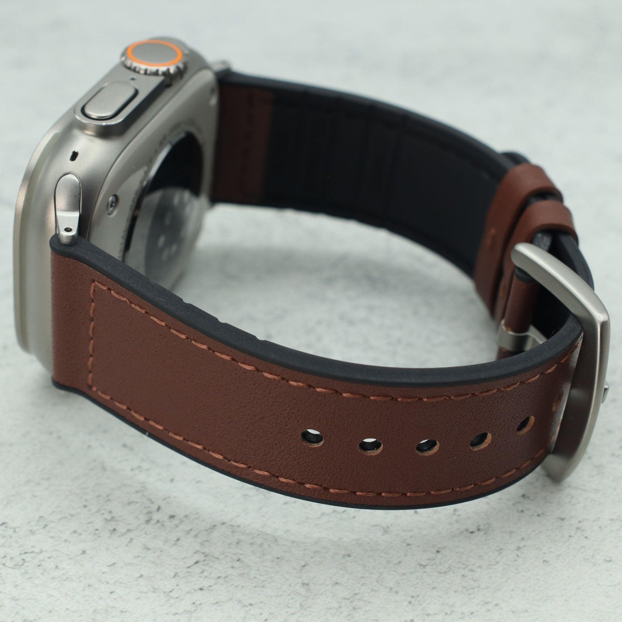 Leather Sport Band for Apple Watch Ultra 2 - Ultra Supply Co
