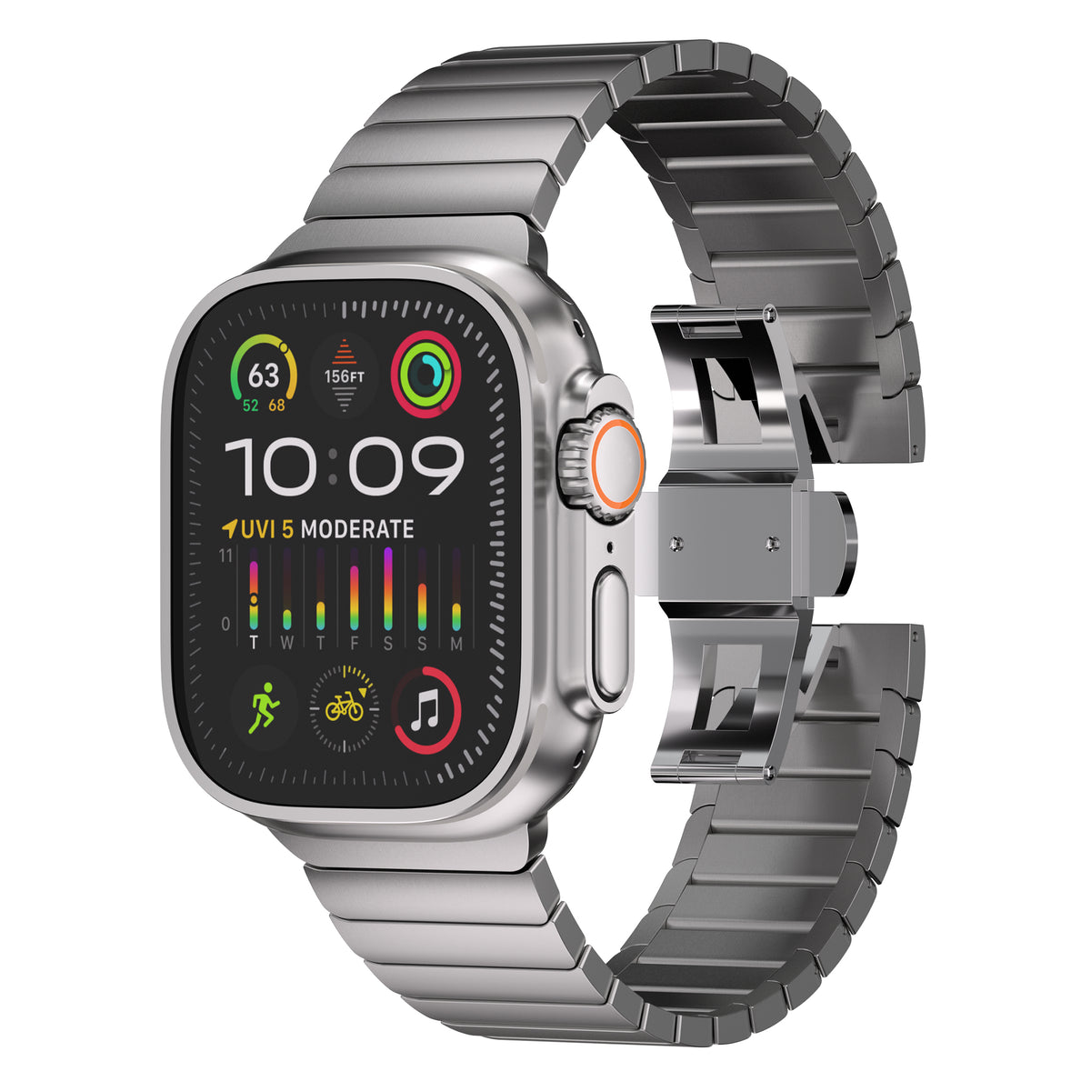 Link Bracelet for Apple Watch Ultra 3/2/1 and Series 11