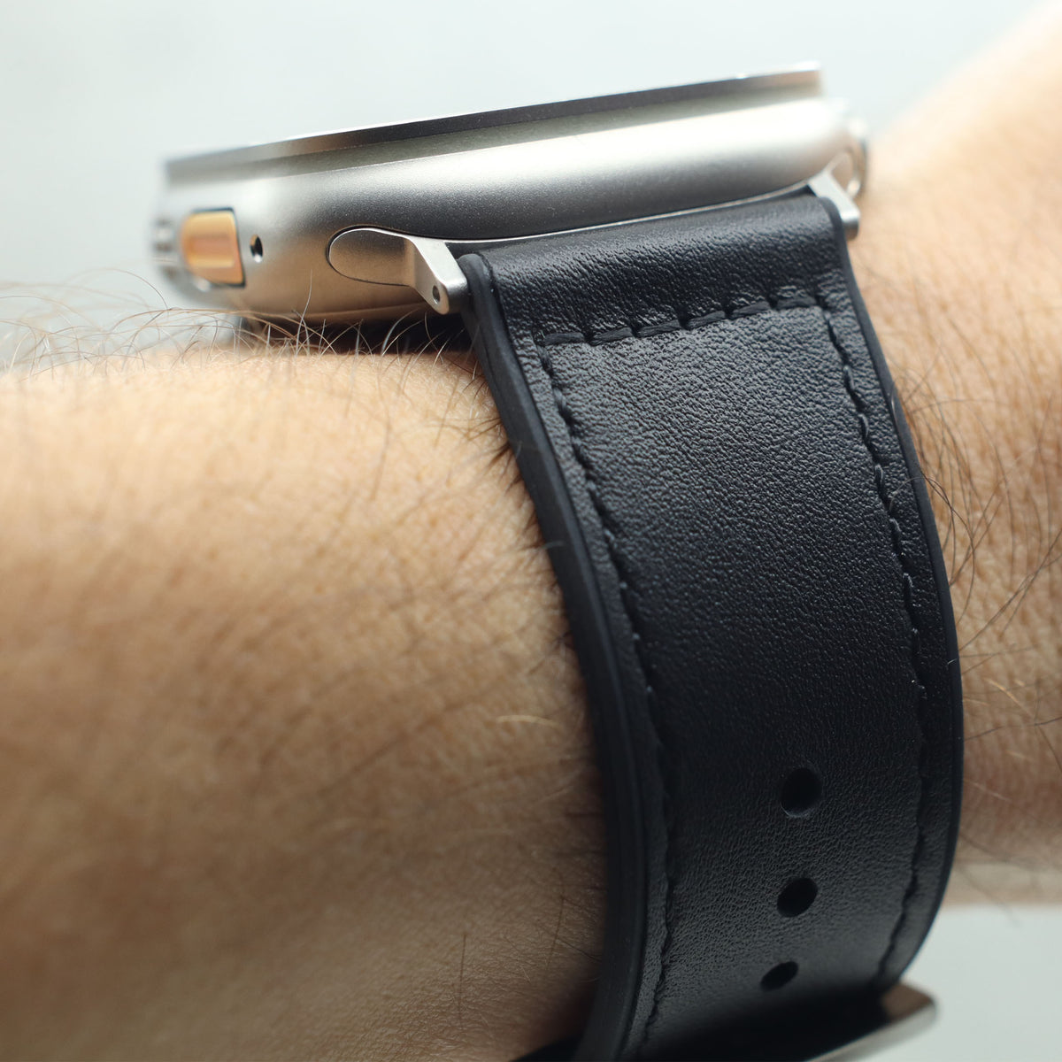 Leather Sport Band for Apple Watch Ultra 2