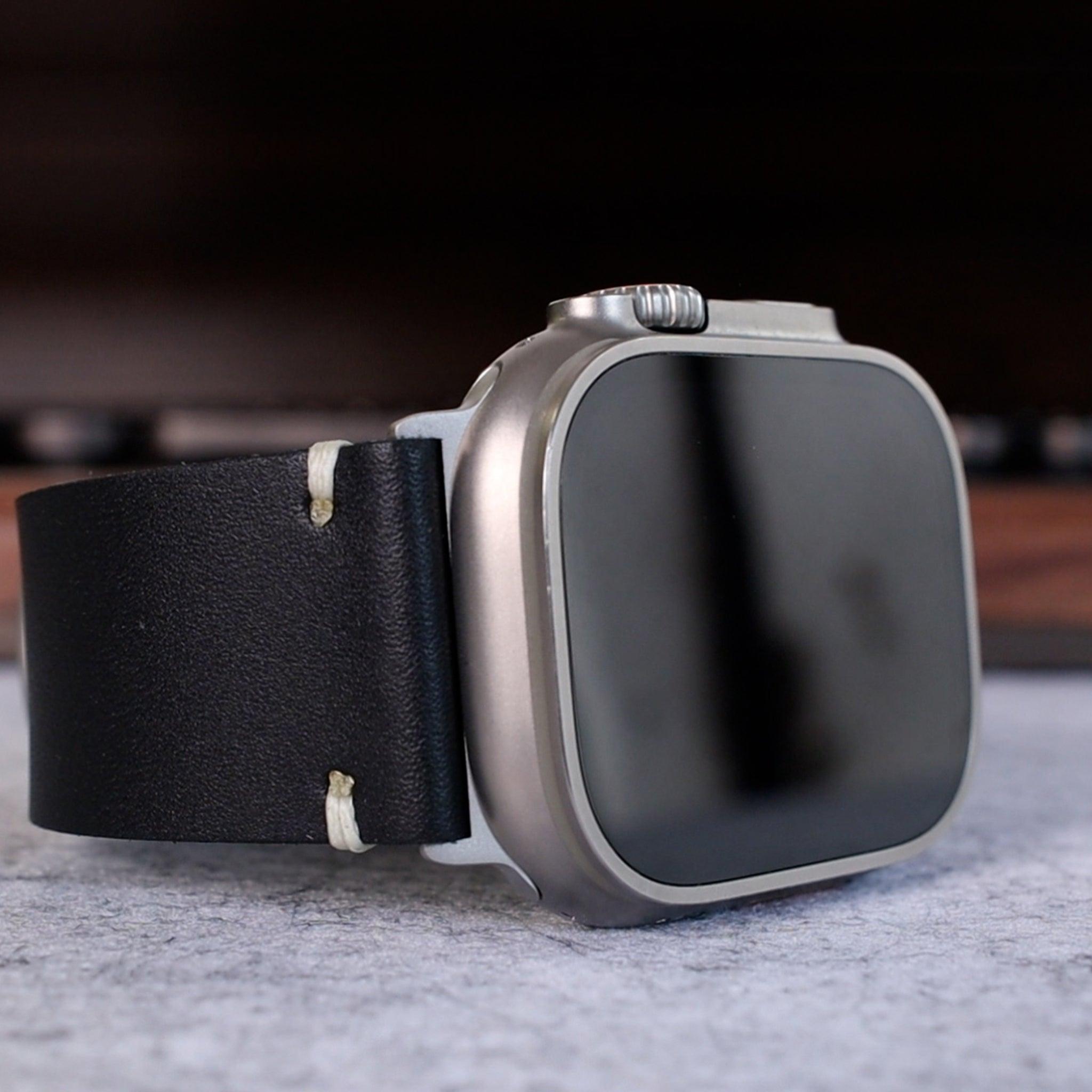 Vintage Leather Strap for Apple Watch Ultra 2 & Series 10 - Ultra Supply Co