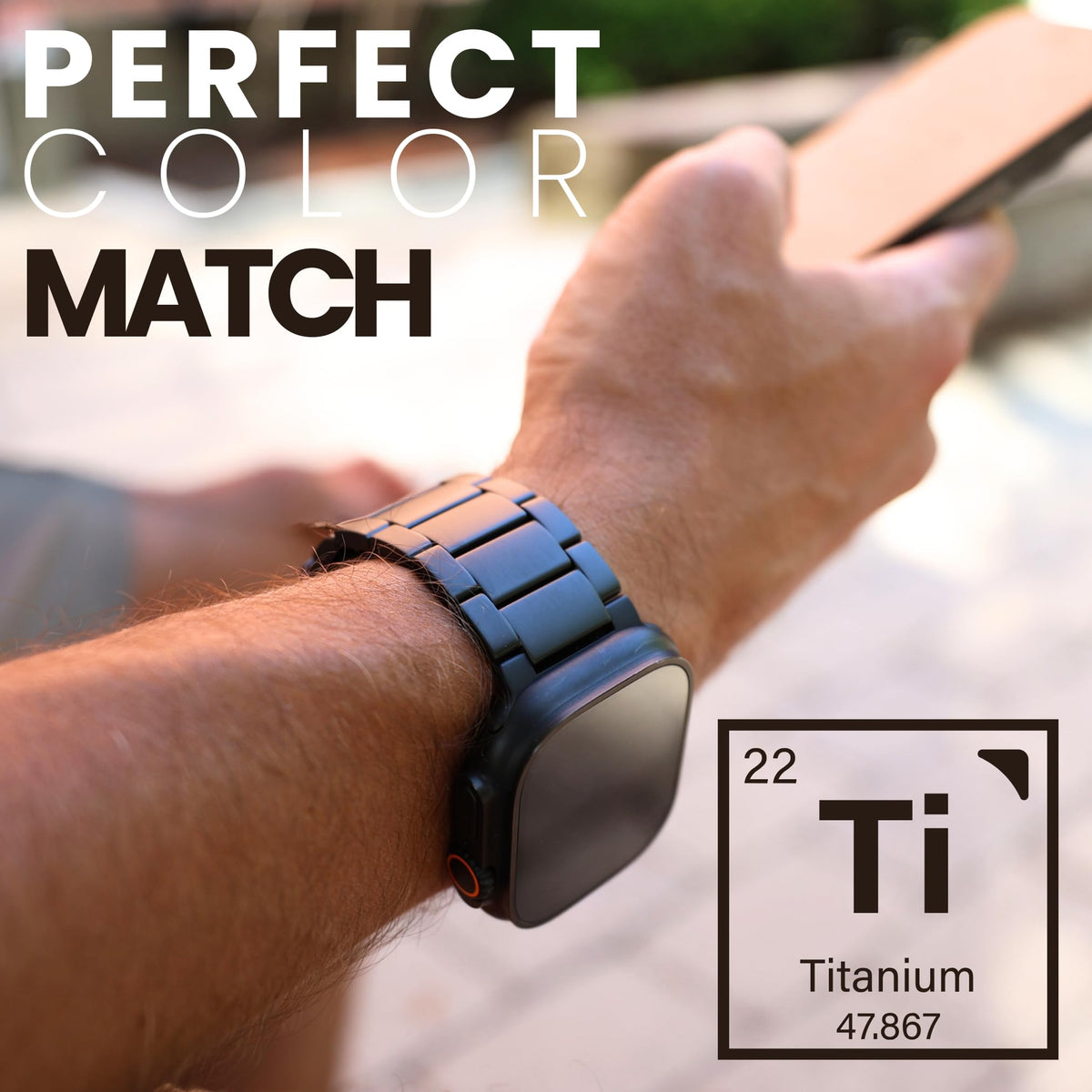 Titanium Band for Apple Watch Ultra 4 3/2/1