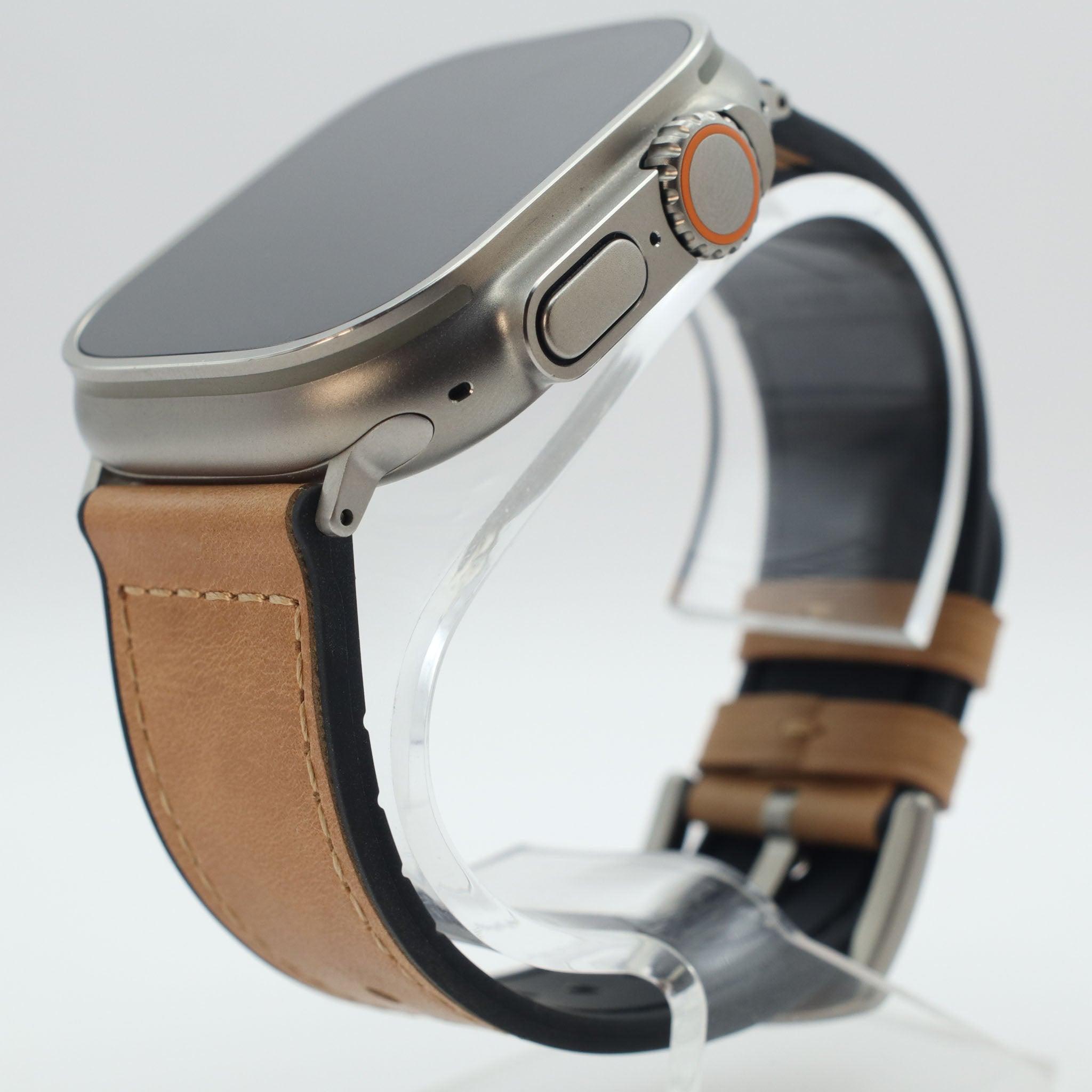 Apple watch 3 leather strap hotsell