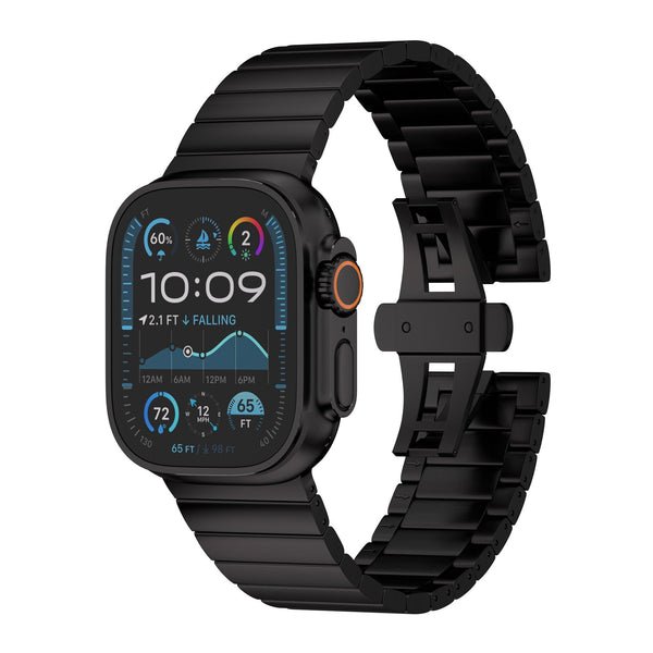 Grade 2 Titanium Link Band for Apple Watch Ultra 2 and Series 10 - Ultra Supply Co