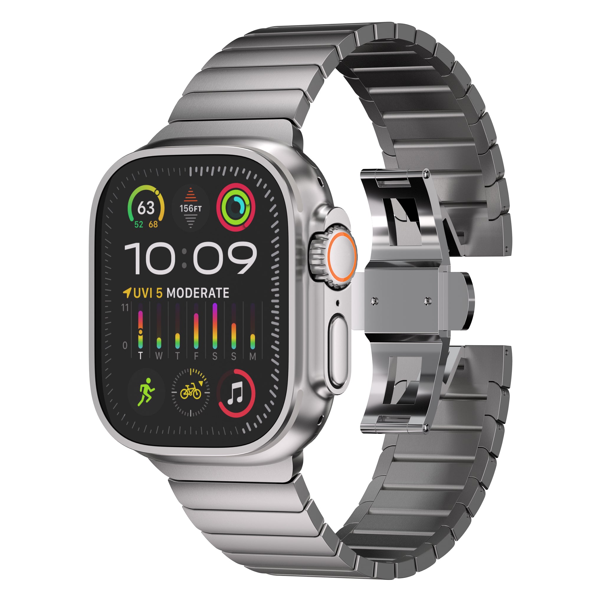 Link Bracelet for Apple Watch Ultra 3/2/1 and Series 11